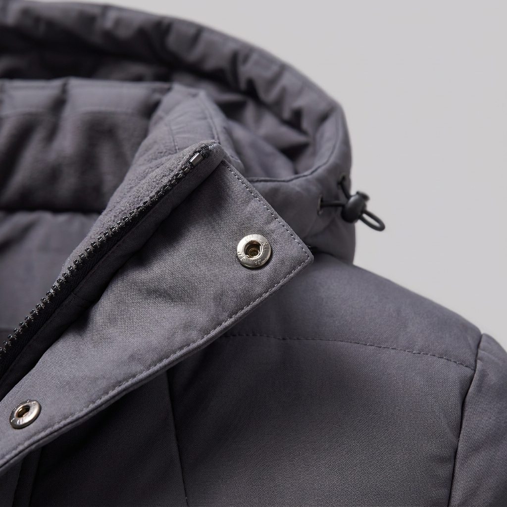 Elias | Warm Quilted Padded Parka Jacket