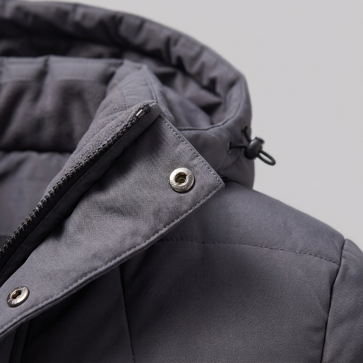 Elias | Warm Quilted Padded Parka Jacket