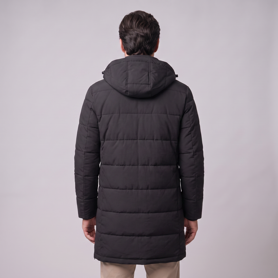 Elias | Warm Quilted Padded Parka Jacket