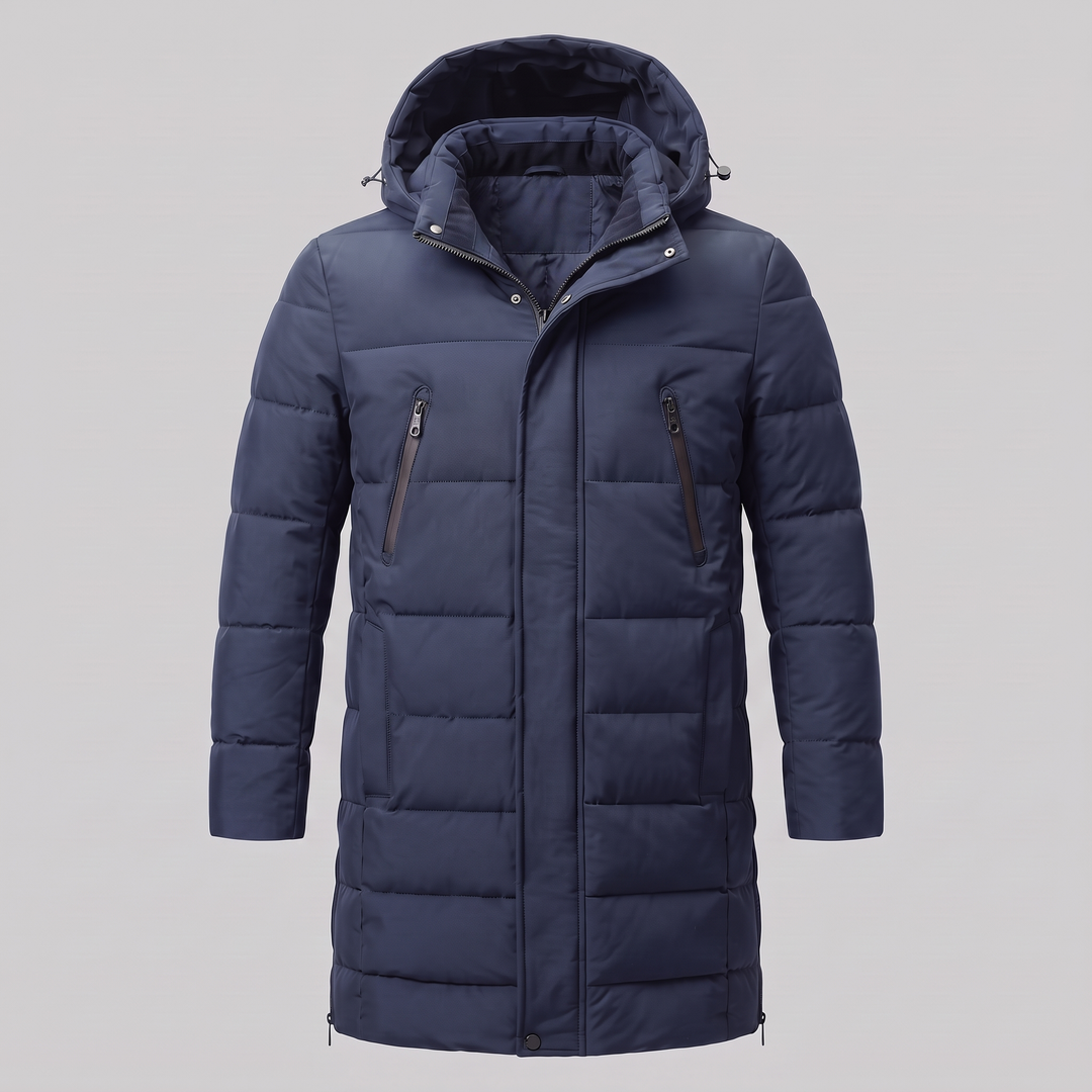 Elias | Warm Quilted Padded Parka Jacket