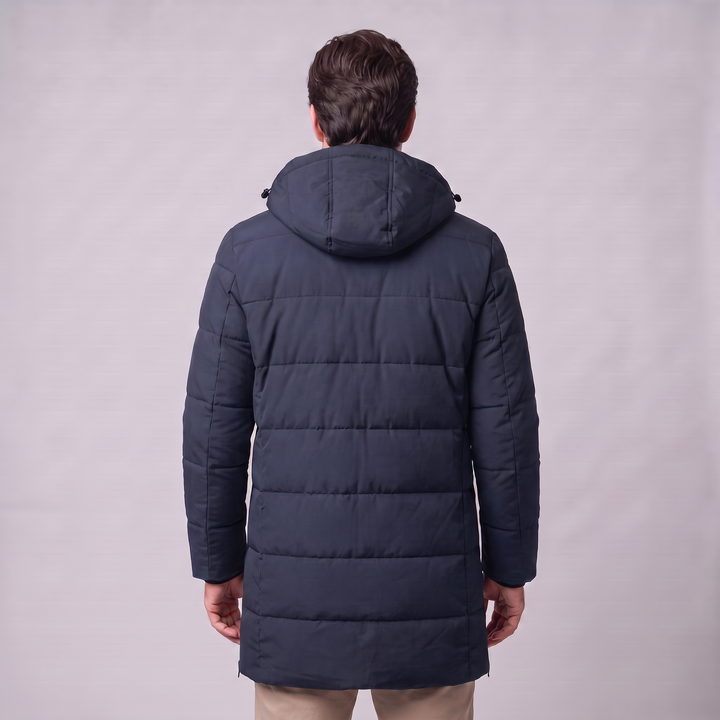 Elias | Warm Quilted Padded Parka Jacket