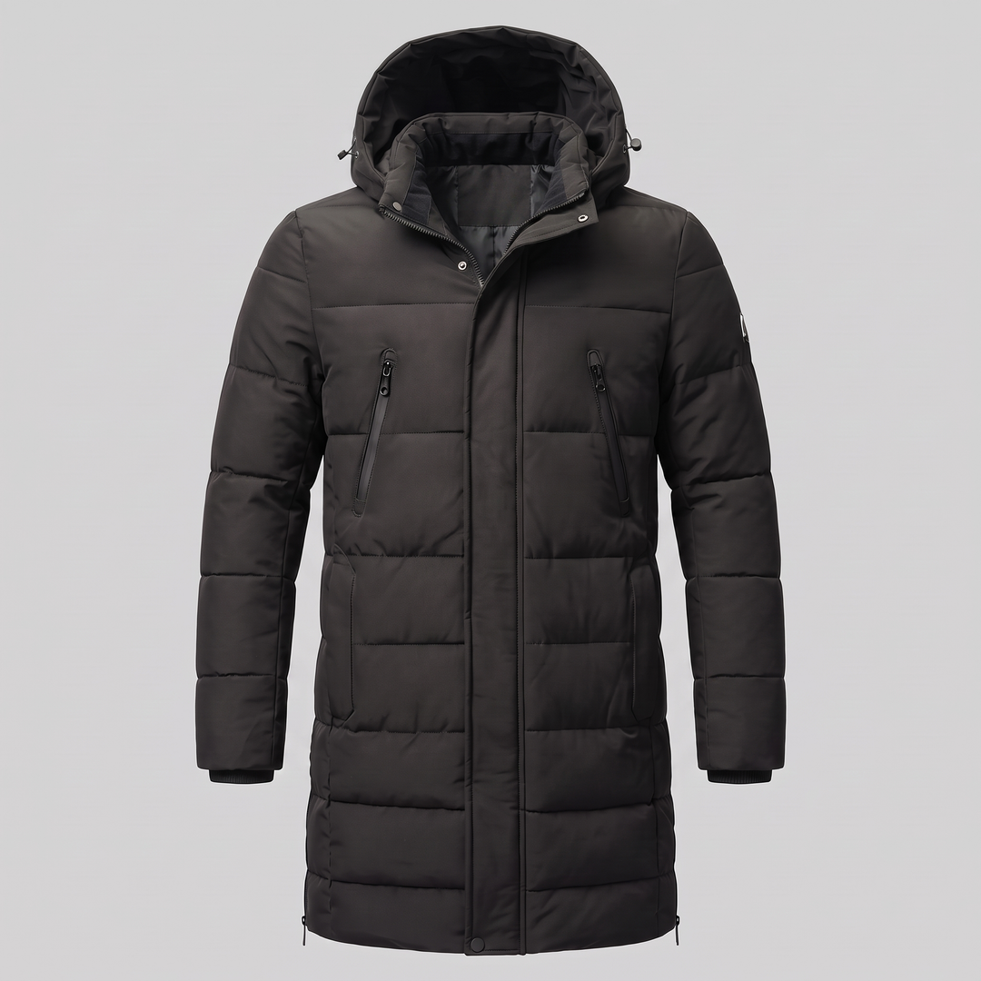 Elias | Warm Quilted Padded Parka Jacket