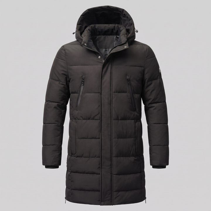 Elias | Warm Quilted Padded Parka Jacket