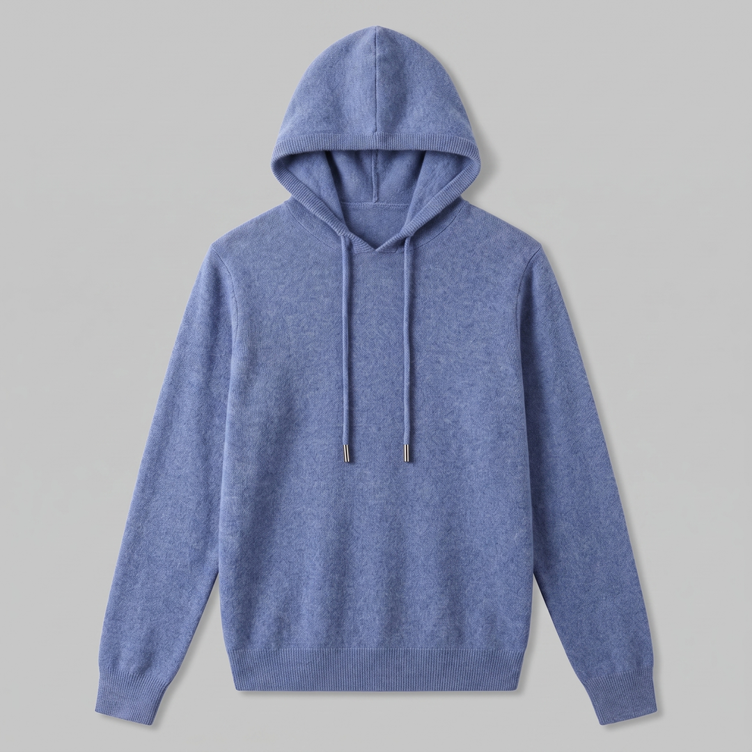 Arlo | Warm Wool Knit Hoodie for Men