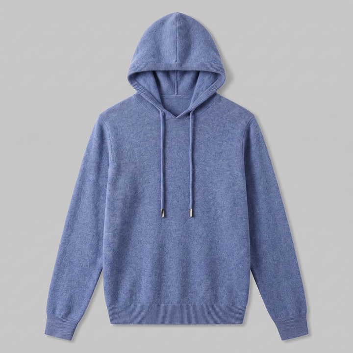 Arlo | Warm Wool Knit Hoodie for Men