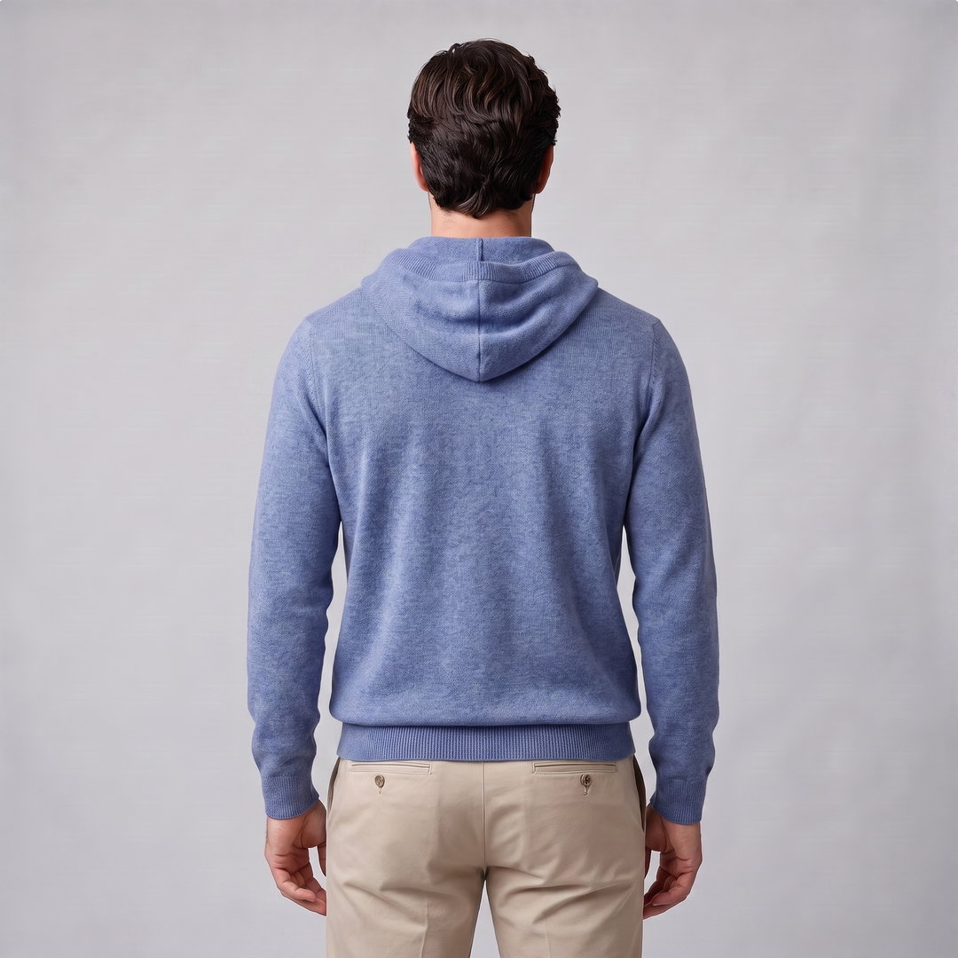 Arlo | Warm Wool Knit Hoodie for Men