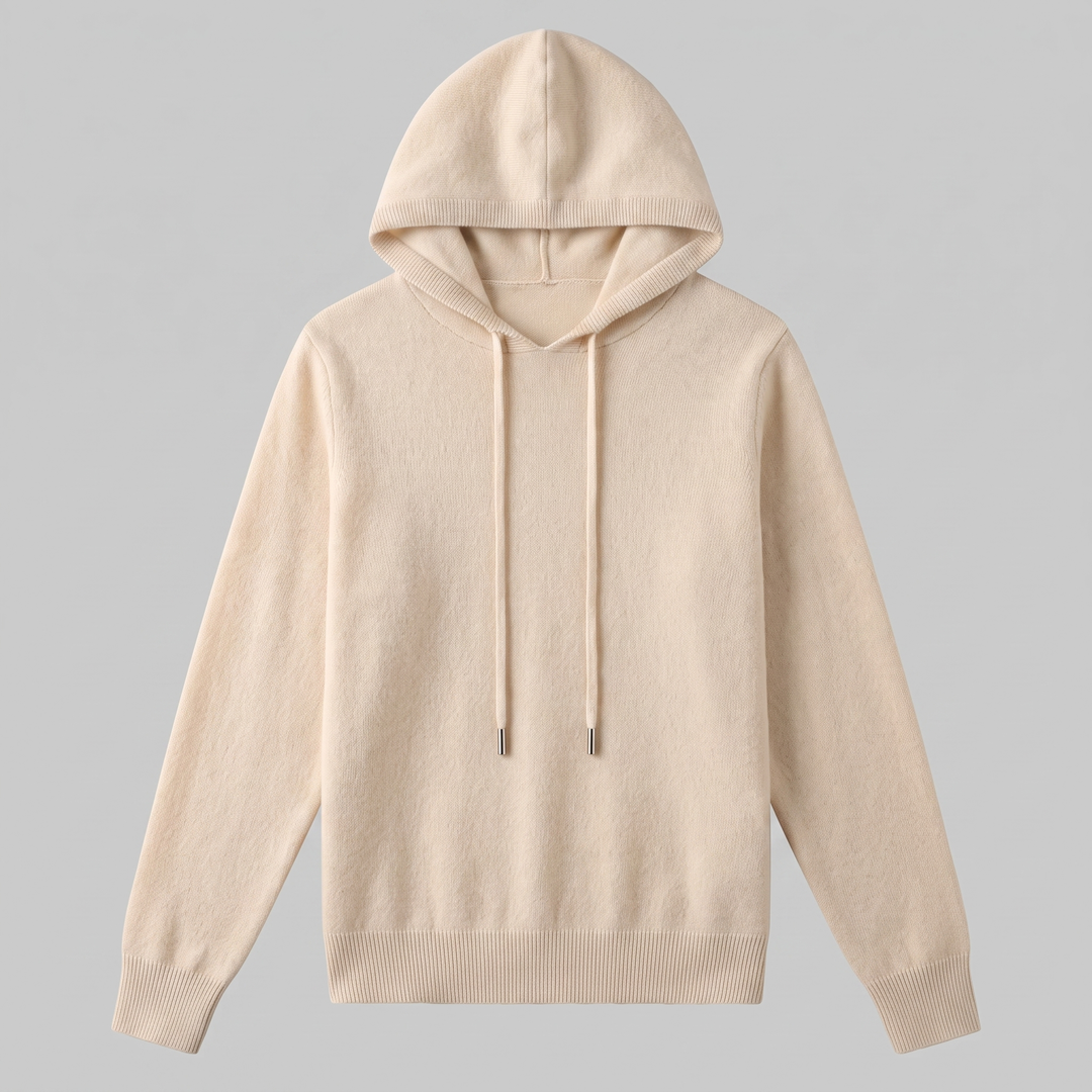 Arlo | Warm Wool Knit Hoodie for Men