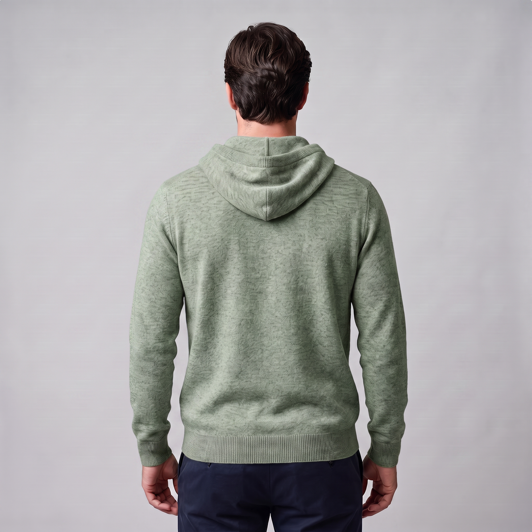 Arlo | Warm Wool Knit Hoodie for Men