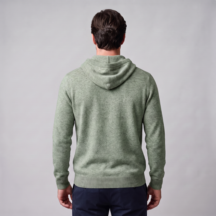 Arlo | Warm Wool Knit Hoodie for Men