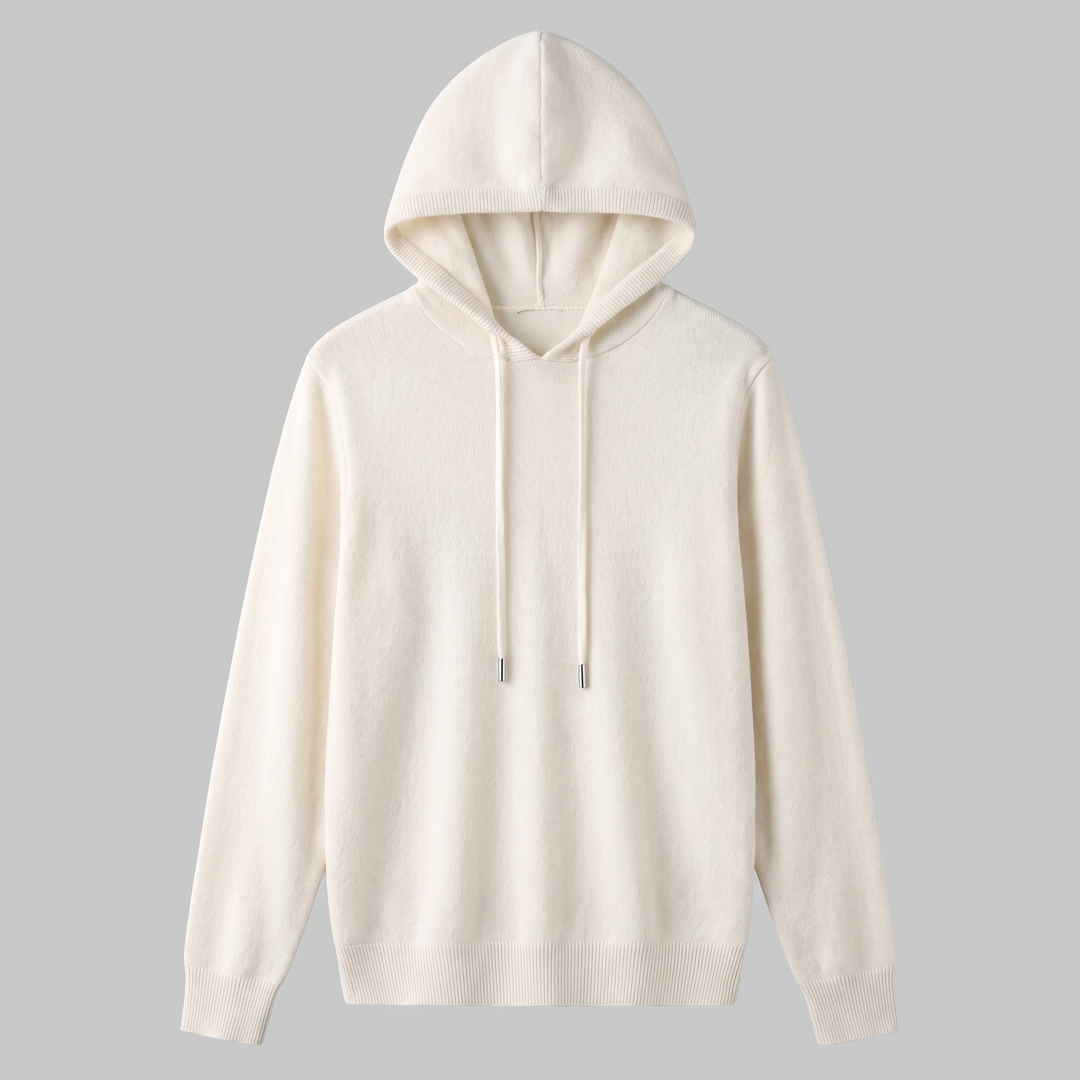 Arlo | Warm Wool Knit Hoodie for Men