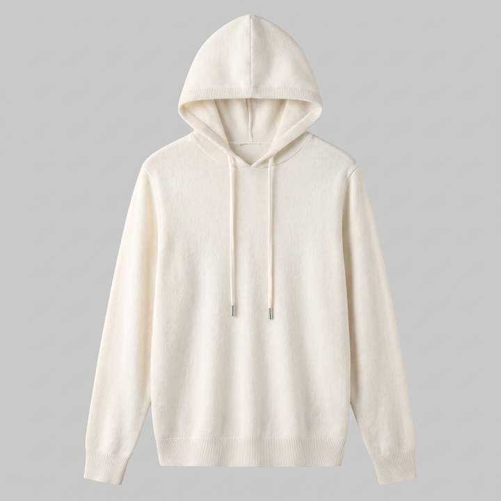 Arlo | Warm Wool Knit Hoodie for Men