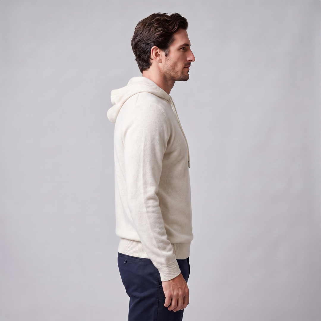 Arlo | Warm Wool Knit Hoodie for Men