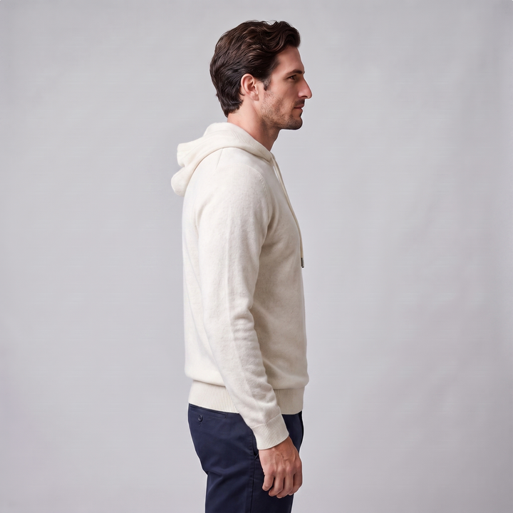 Arlo | Warm Wool Knit Hoodie for Men