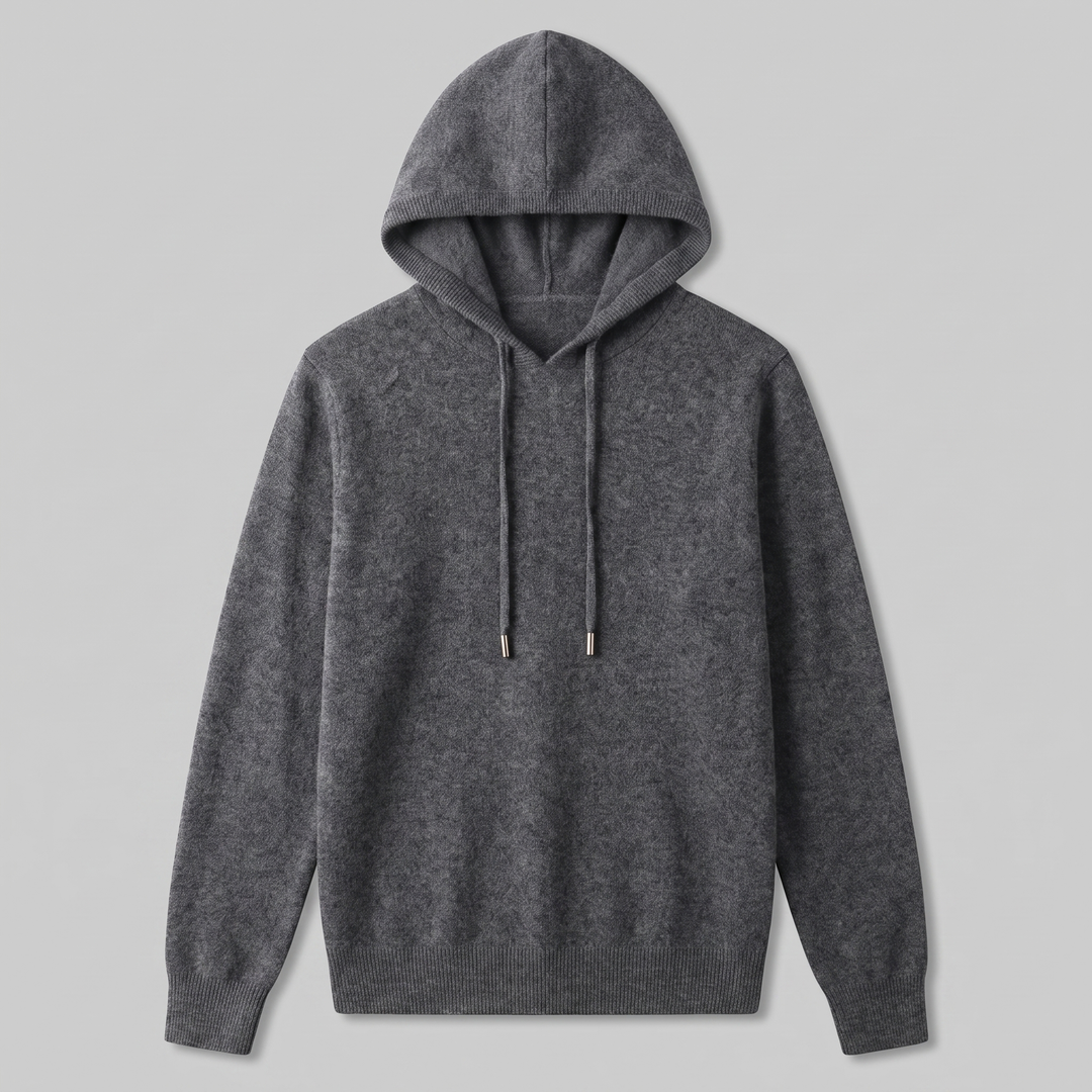 Arlo | Warm Wool Knit Hoodie for Men
