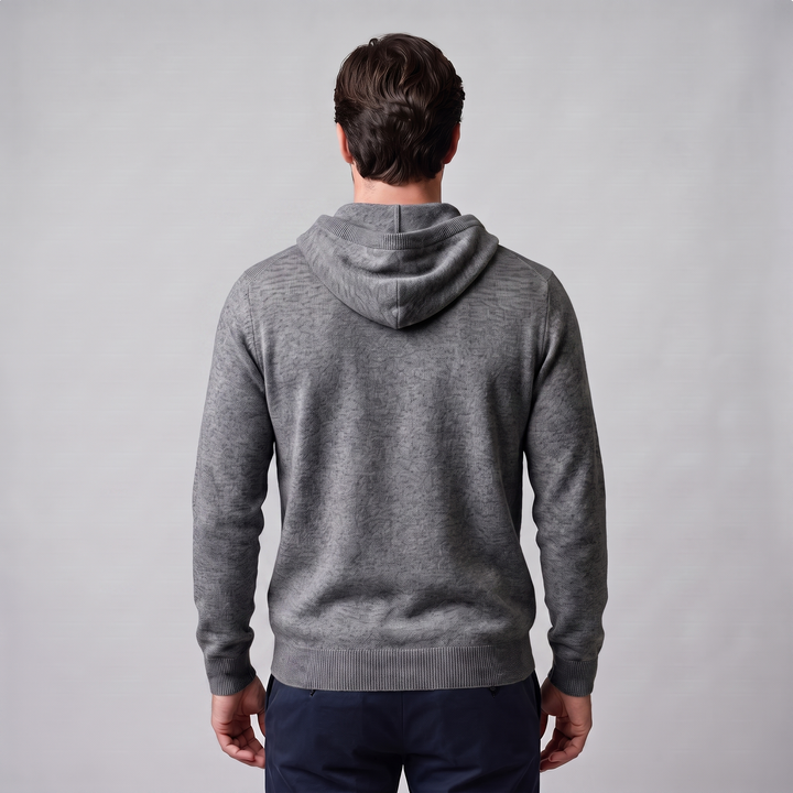 Arlo | Warm Wool Knit Hoodie for Men