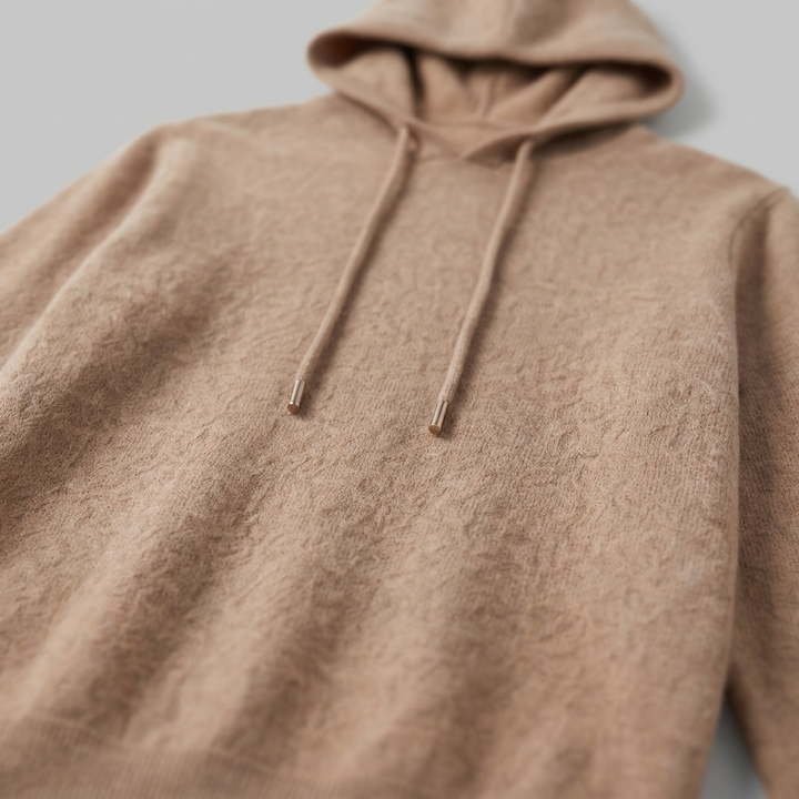 Arlo | Warm Wool Knit Hoodie for Men