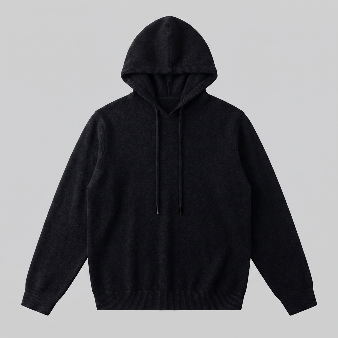 Arlo | Warm Wool Knit Hoodie for Men