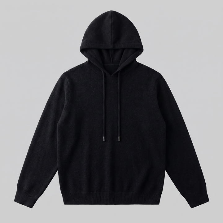 Arlo | Warm Wool Knit Hoodie for Men