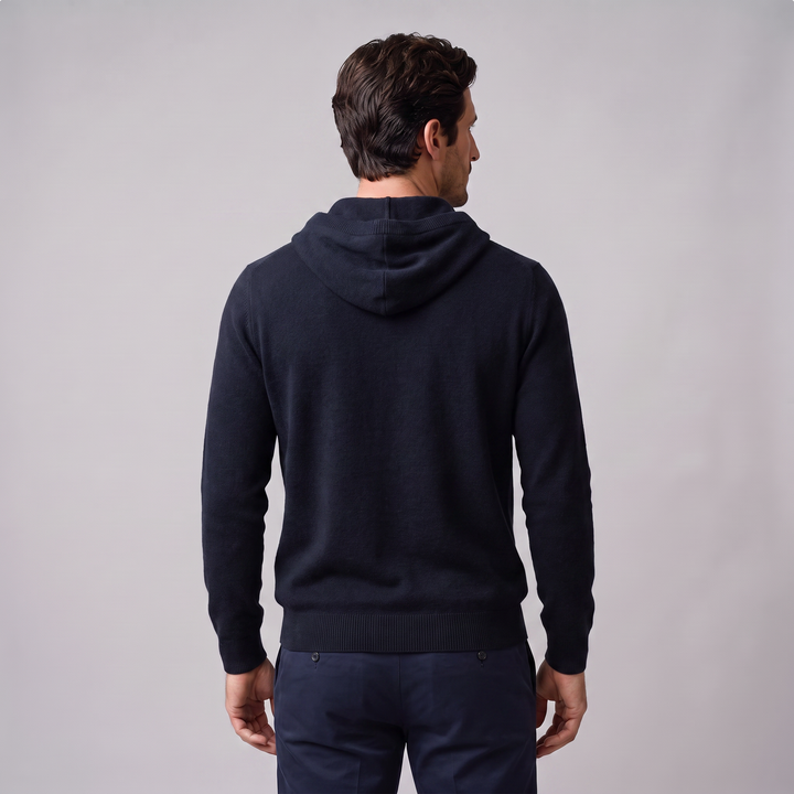 Arlo | Warm Wool Knit Hoodie for Men