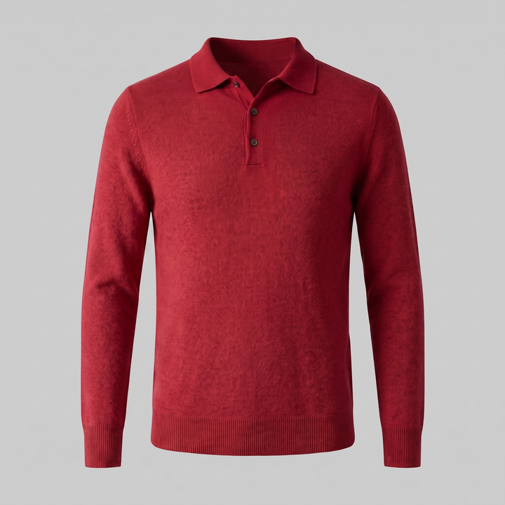 Callan | Refined Wool Polo Sweater