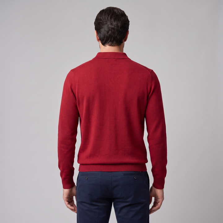Callan | Refined Wool Polo Sweater