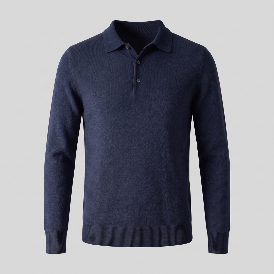 Callan | Refined Wool Polo Sweater