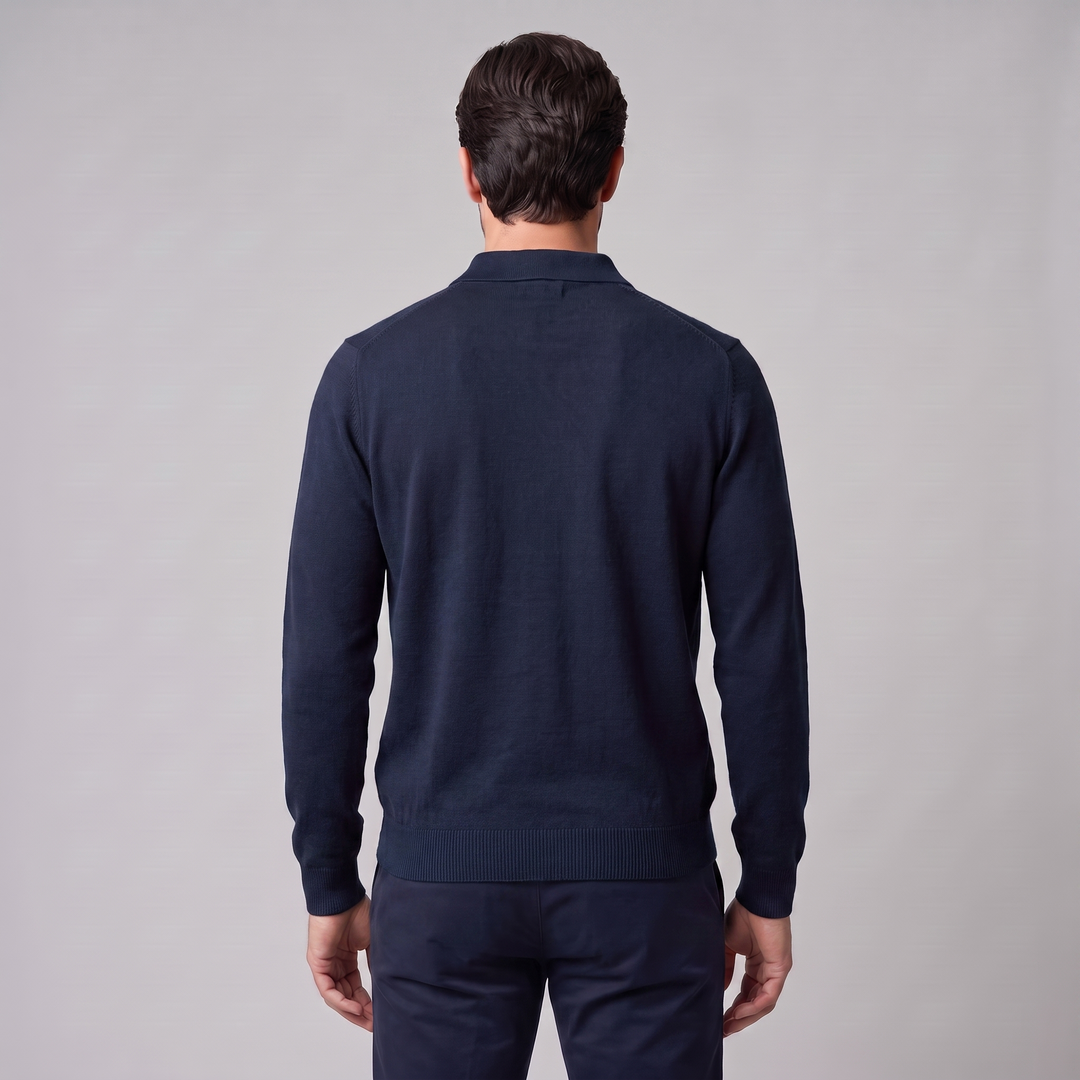 Callan | Refined Wool Polo Sweater