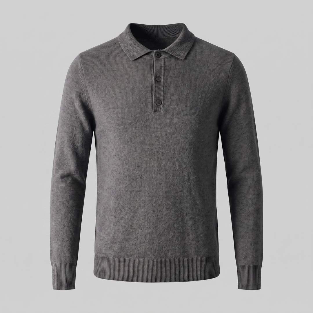 Callan | Refined Wool Polo Sweater