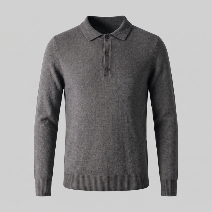 Callan | Refined Wool Polo Sweater