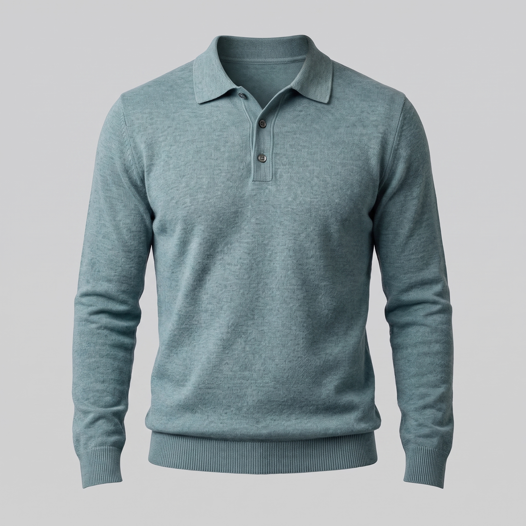 Callan | Refined Wool Polo Sweater