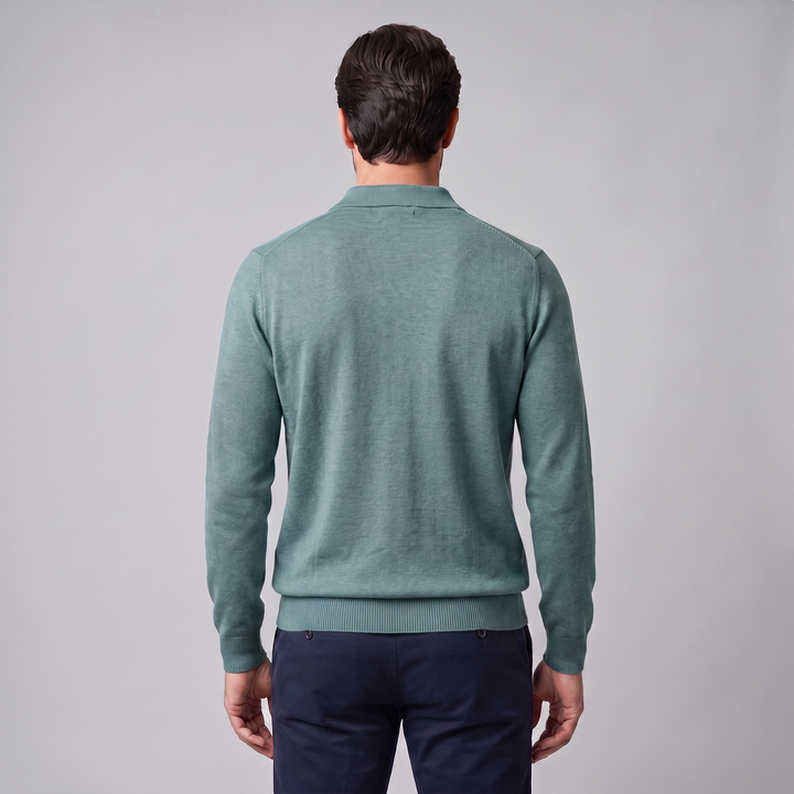Callan | Refined Wool Polo Sweater
