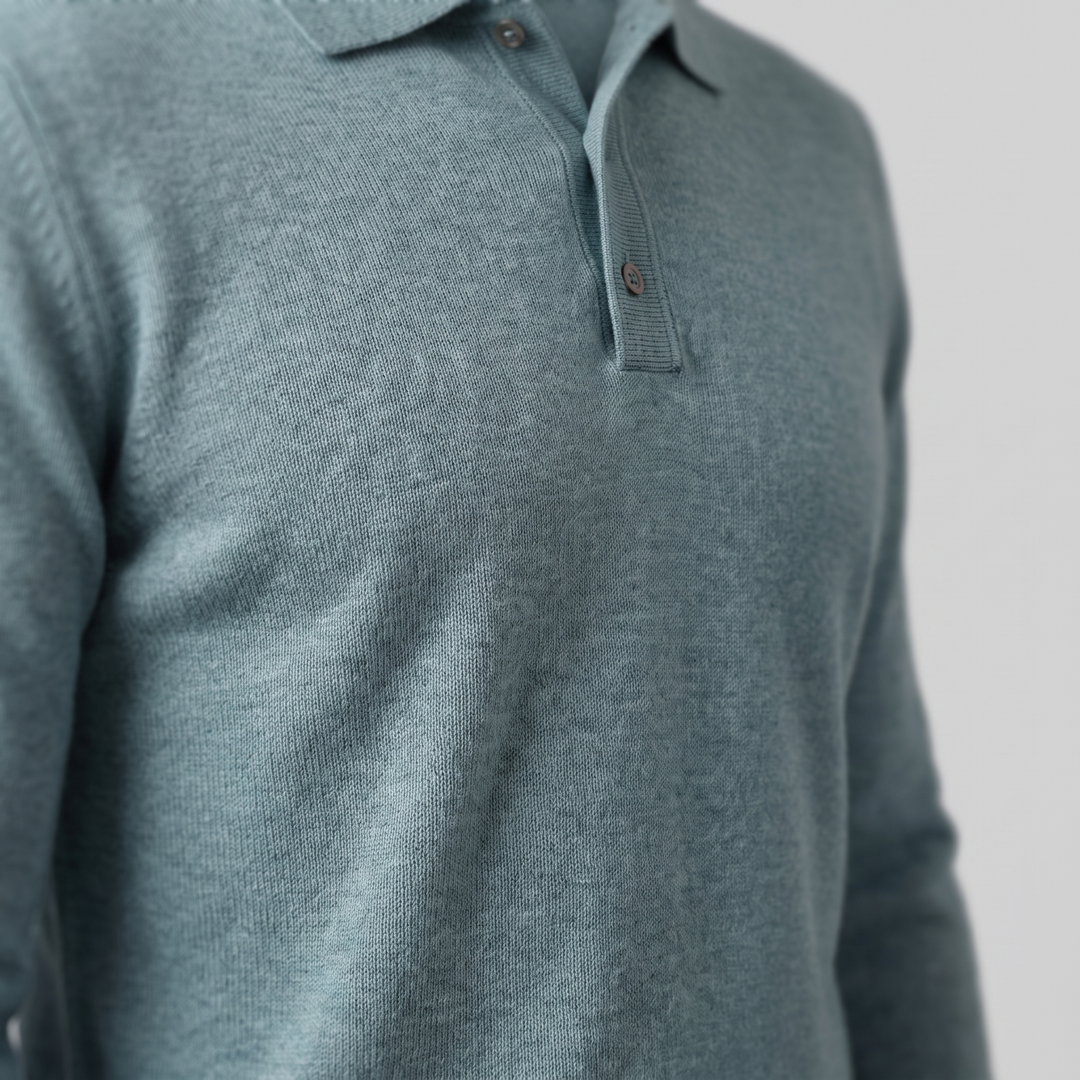 Callan | Refined Wool Polo Sweater