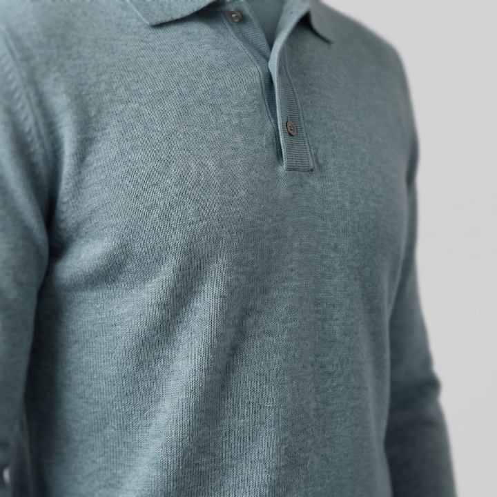 Callan | Refined Wool Polo Sweater
