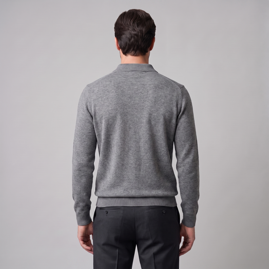 Callan | Refined Wool Polo Sweater