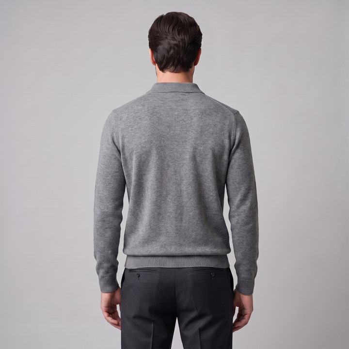 Callan | Refined Wool Polo Sweater