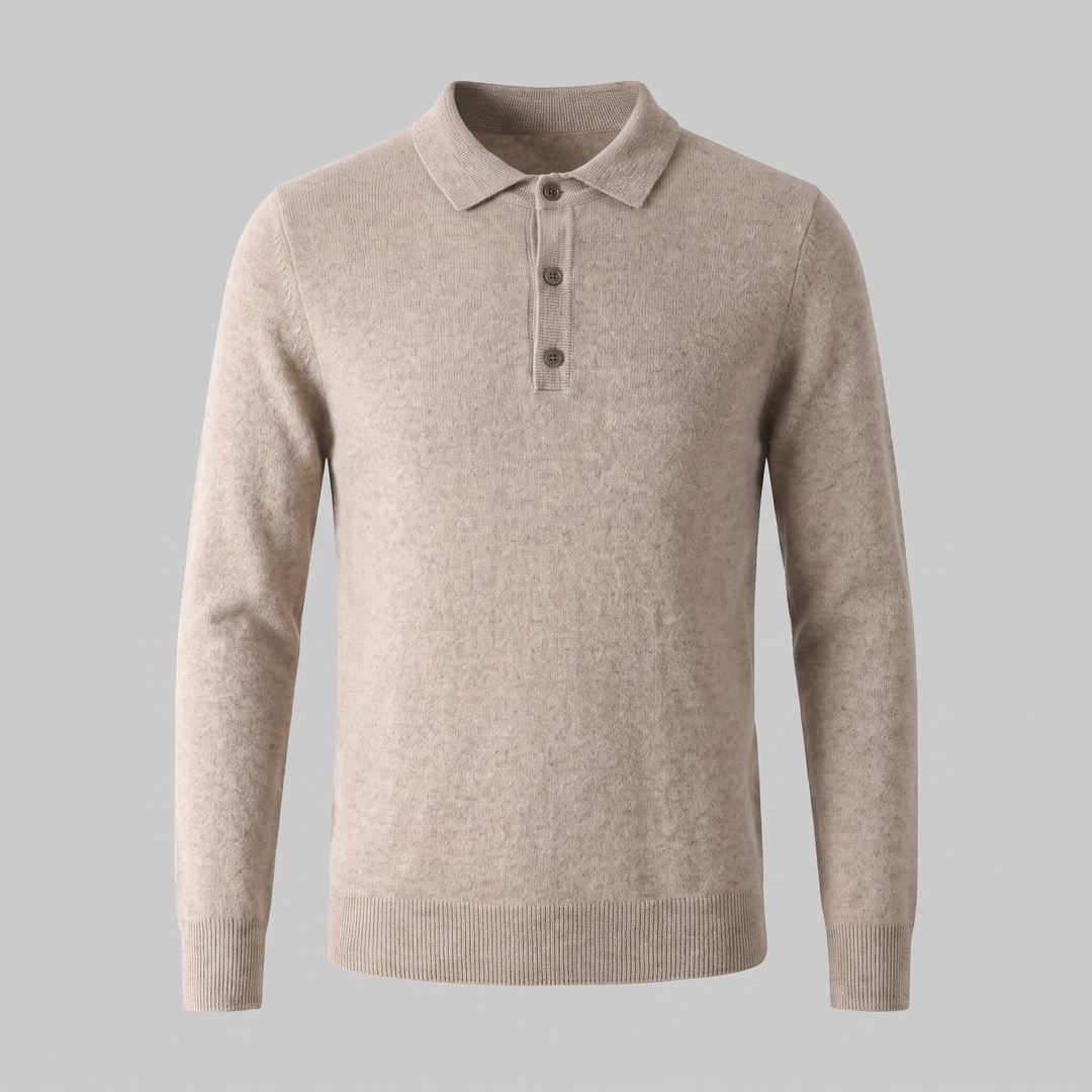 Callan | Refined Wool Polo Sweater