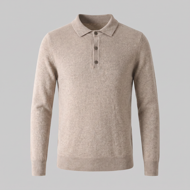 Callan | Refined Wool Polo Sweater