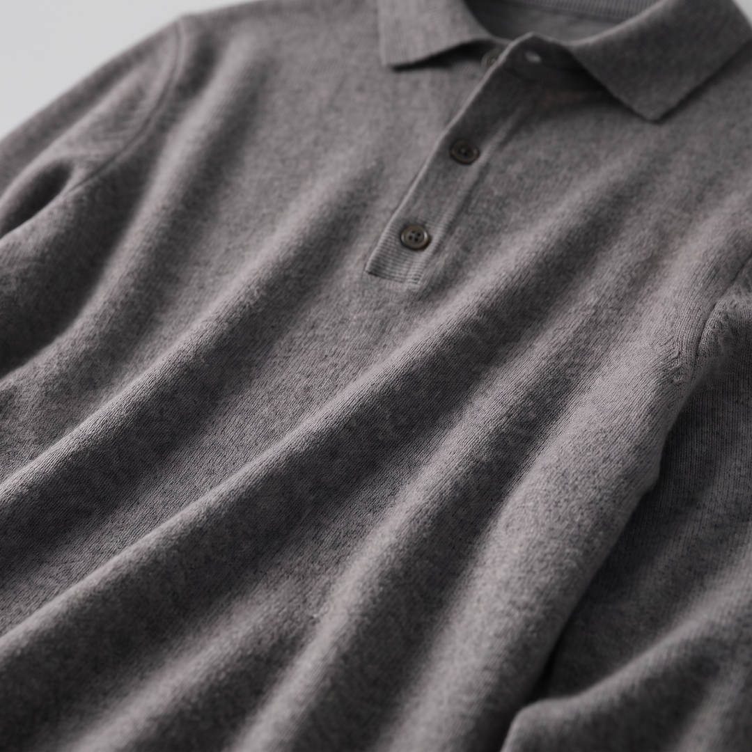 Callan | Refined Wool Polo Sweater