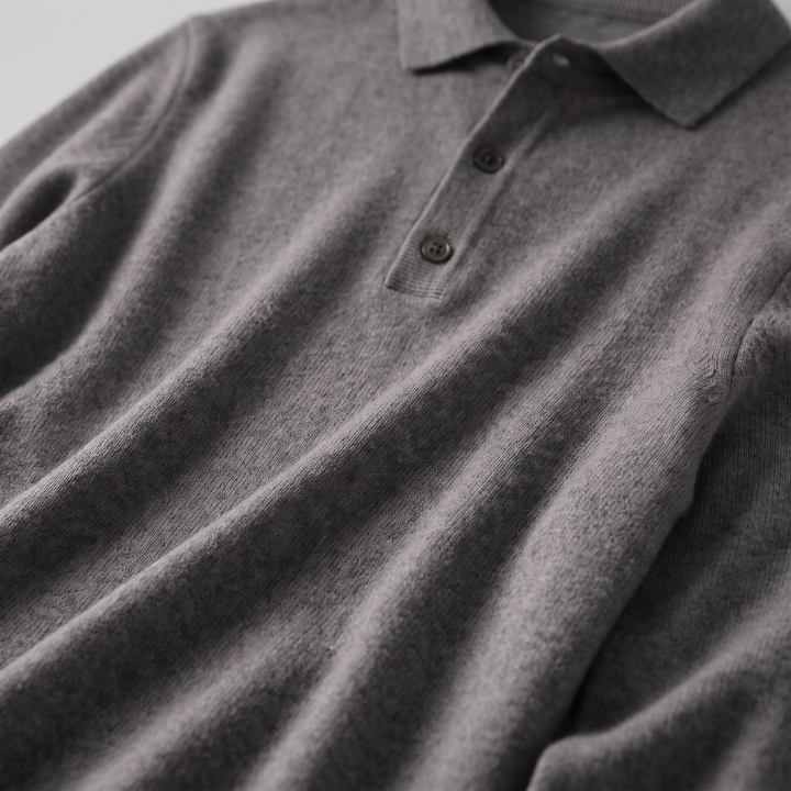 Callan | Refined Wool Polo Sweater