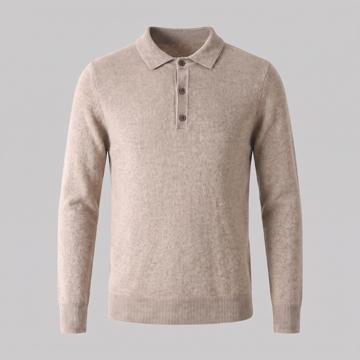 Callan | Refined Wool Polo Sweater