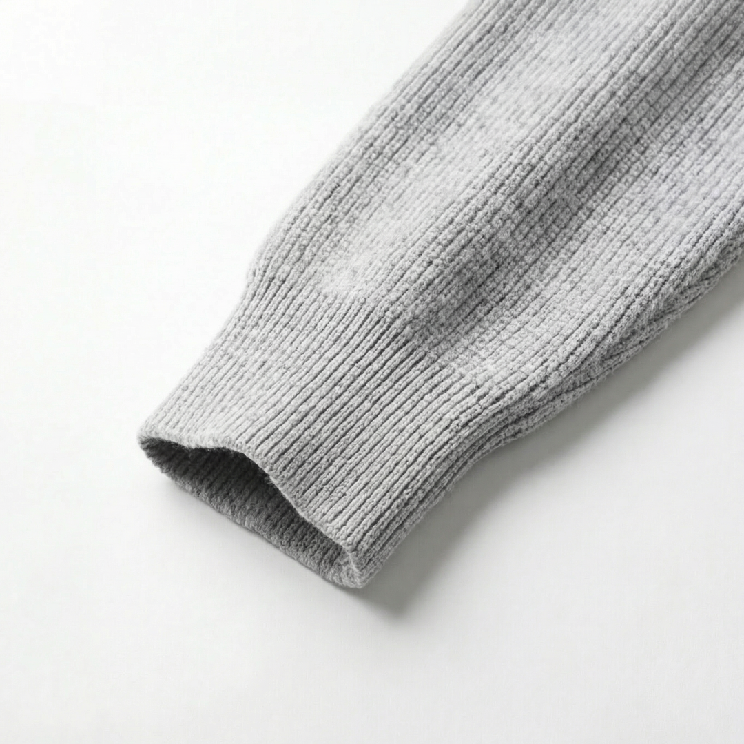 Joss | Casual Knitted Zip-Up Hoodie for Men