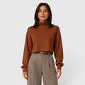 Lydia | Elegant Ribbed Roll Neck Jumper