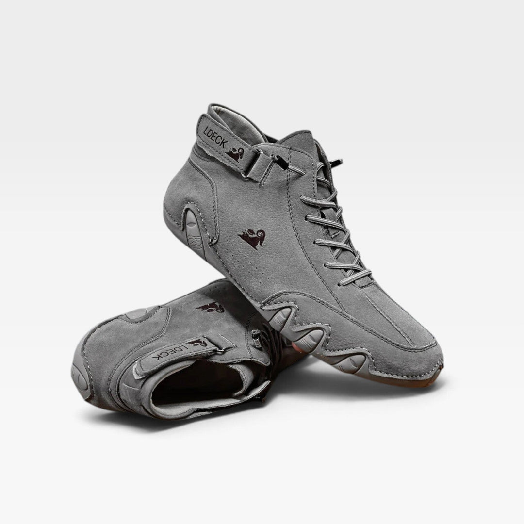 Bertie | Sporty Suede Trail Ankle Boots