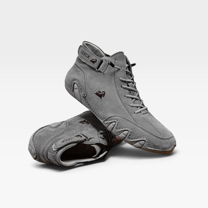 Bertie | Sporty Suede Trail Ankle Boots
