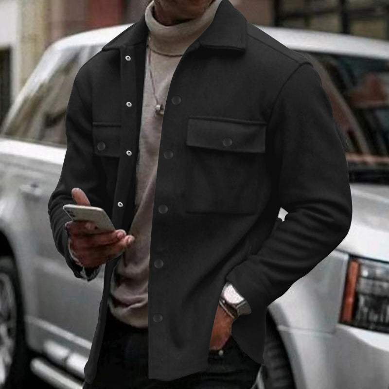 Dorian | Relaxed Long-Sleeve Overshirt for Men