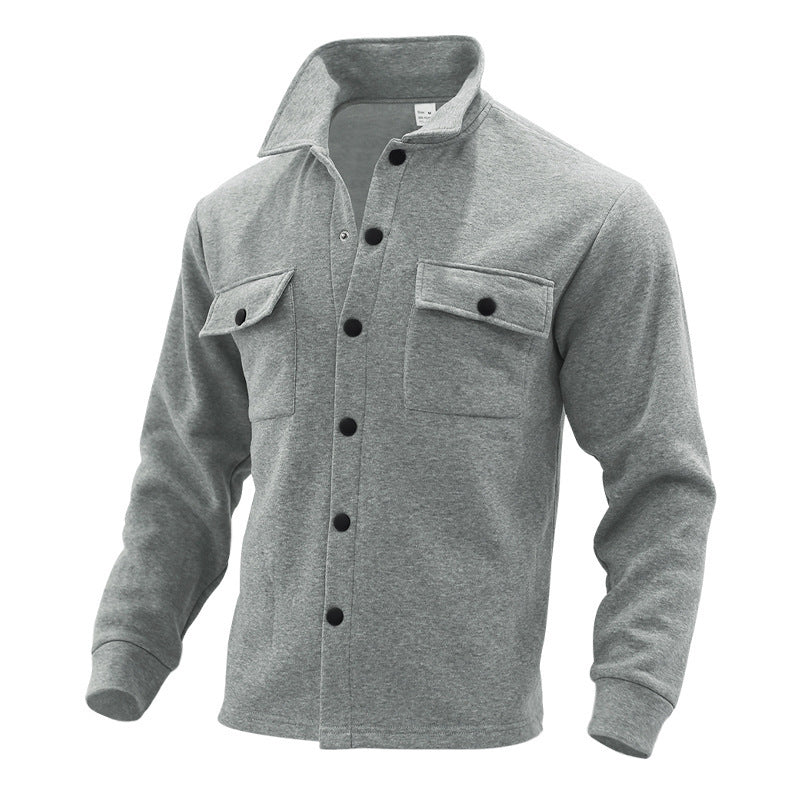 Dorian | Relaxed Long-Sleeve Overshirt for Men