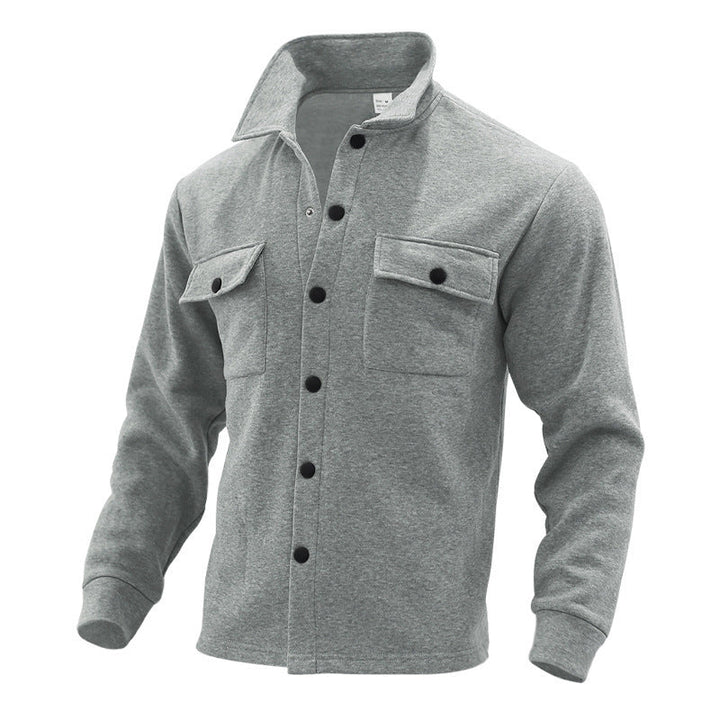 Dorian | Relaxed Long-Sleeve Overshirt for Men