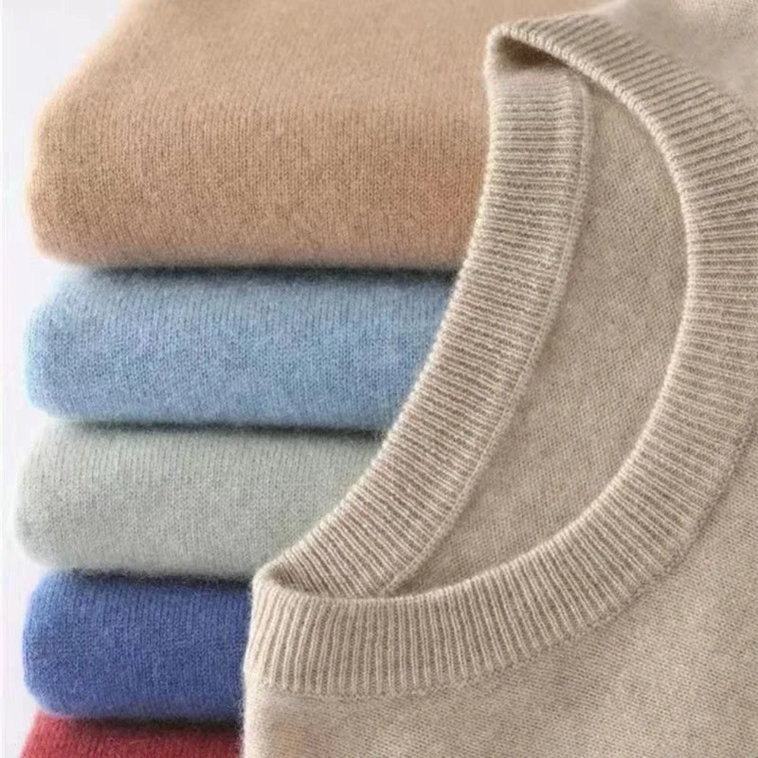 Reeve | Classic Round-Neck Jumper for Men