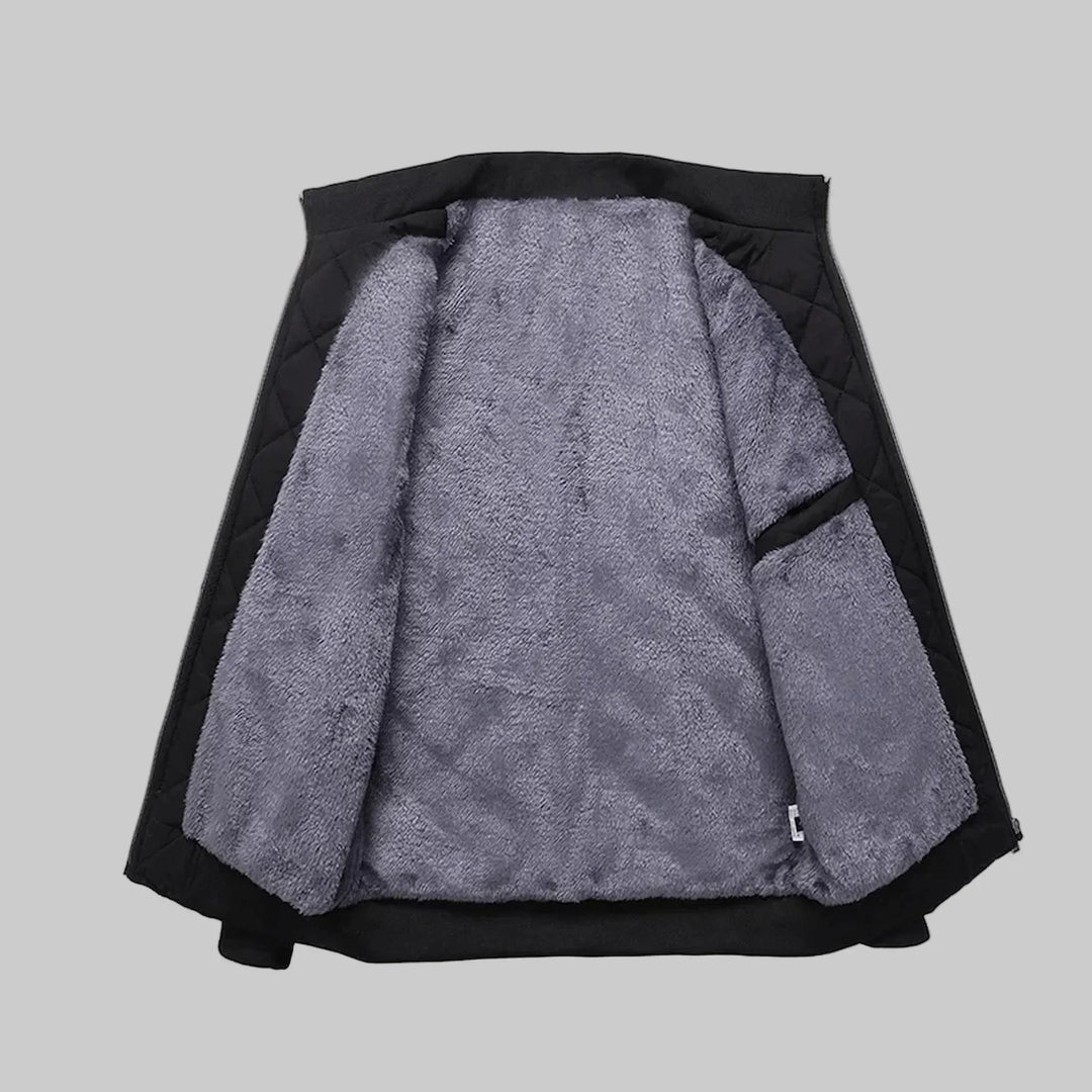 Barnaby | Sleek Quilted Stand Collar Puffer Jacket