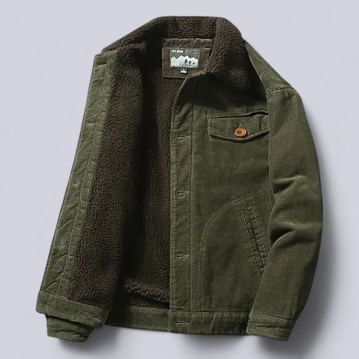 Grayson | Cozy Corduroy Jacket, Sherpa Lined for Men's Outerwear